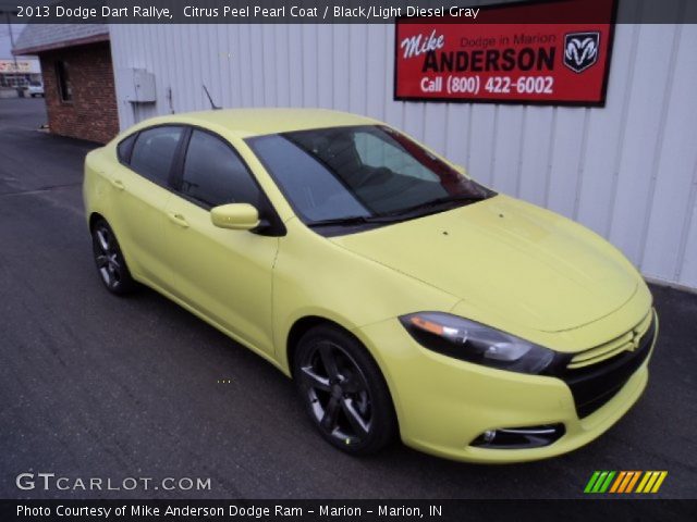 2013 Dodge Dart Rallye in Citrus Peel Pearl Coat
