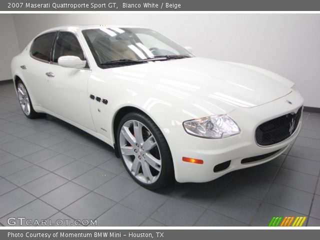 2007 Maserati Quattroporte Sport GT in Bianco White