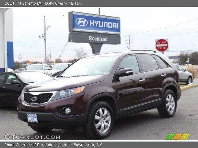 2011 Kia Sorento LX in Dark Cherry