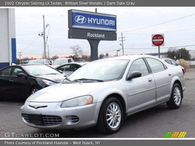 2002 Chrysler Sebring LX Sedan in Brilliant Silver Metallic