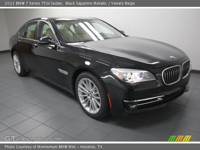 2013 BMW 7 Series 750i Sedan in Black Sapphire Metallic