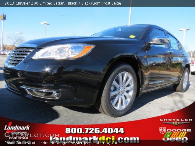 2013 Chrysler 200 Limited Sedan in Black