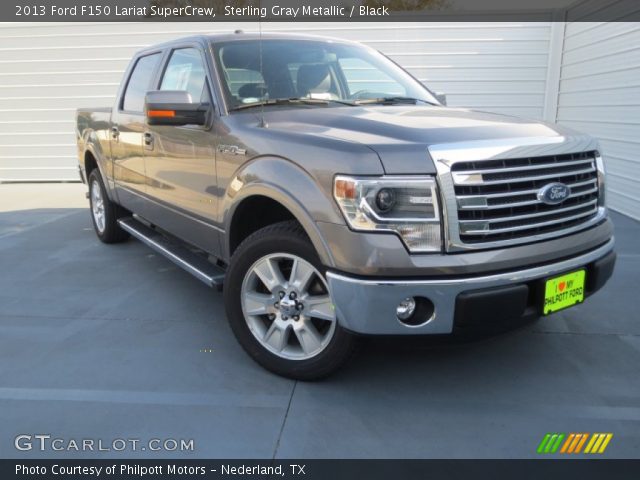 2013 Ford F150 Lariat SuperCrew in Sterling Gray Metallic