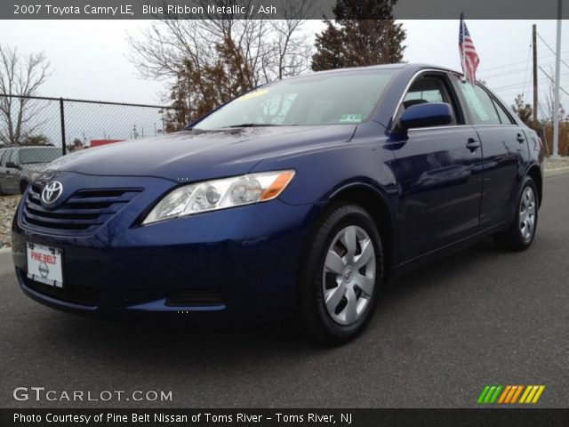 2007 Toyota Camry LE in Blue Ribbon Metallic