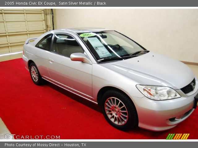 2005 Honda Civic EX Coupe in Satin Silver Metallic