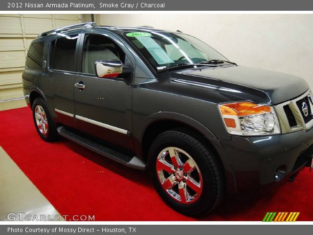 2012 Nissan Armada Platinum in Smoke Gray