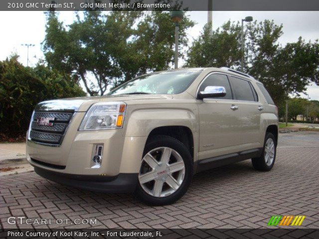 2010 GMC Terrain SLT in Gold Mist Metallic