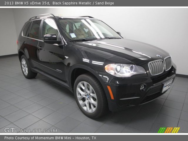 2013 BMW X5 xDrive 35d in Black Sapphire Metallic