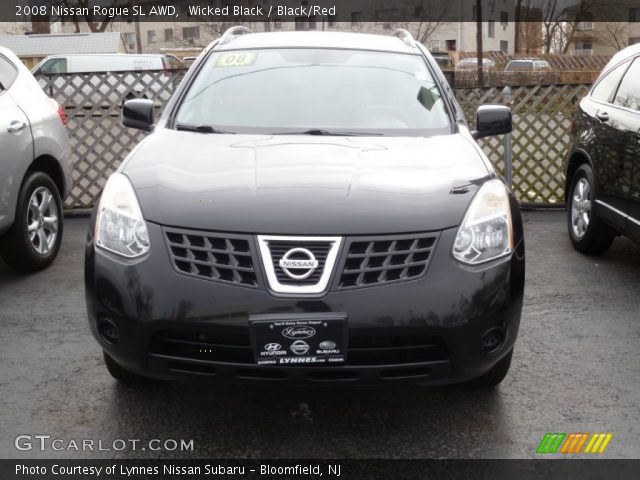 2008 Nissan Rogue SL AWD in Wicked Black