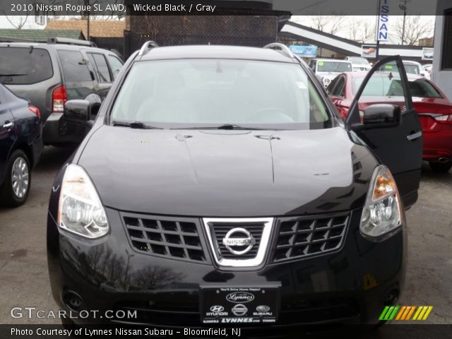 2010 Nissan Rogue SL AWD in Wicked Black