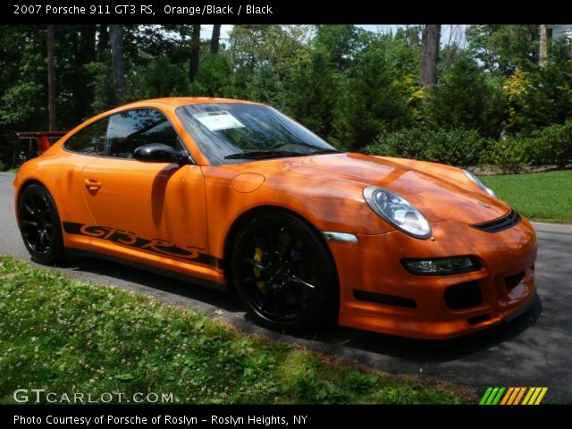 2007 Porsche 911 GT3 RS in Orange/Black