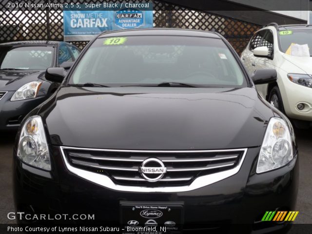 2010 Nissan Altima 2.5 S in Super Black