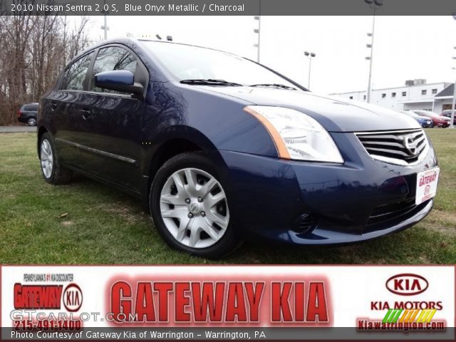 2010 Nissan Sentra 2.0 S in Blue Onyx Metallic