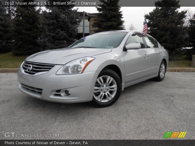 2012 Nissan Altima 2.5 S in Brilliant Silver