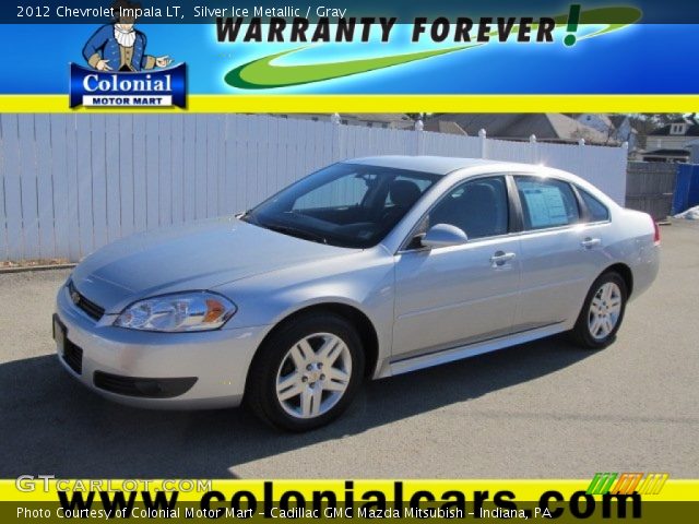 2012 Chevrolet Impala LT in Silver Ice Metallic
