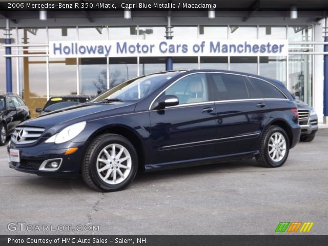 2006 Mercedes-Benz R 350 4Matic in Capri Blue Metallic