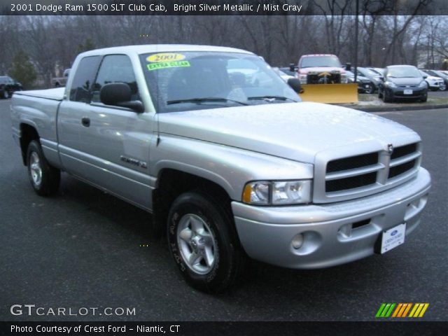 2001 Dodge Ram 1500 SLT Club Cab in Bright Silver Metallic