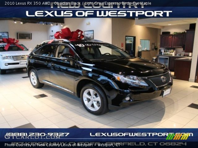 2010 Lexus RX 350 AWD in Obsidian Black
