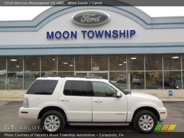 2010 Mercury Mountaineer V6 AWD in White Suede