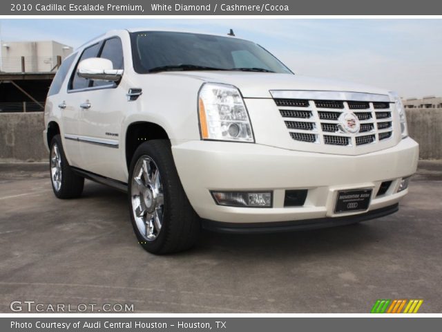 2010 Cadillac Escalade Premium in White Diamond