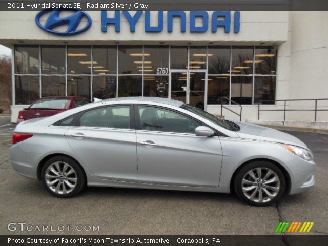 2011 Hyundai Sonata SE in Radiant Silver