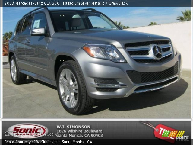2013 Mercedes-Benz GLK 350 in Palladium Silver Metallic