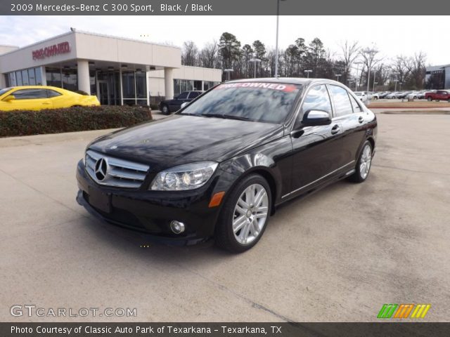 2009 Mercedes-Benz C 300 Sport in Black