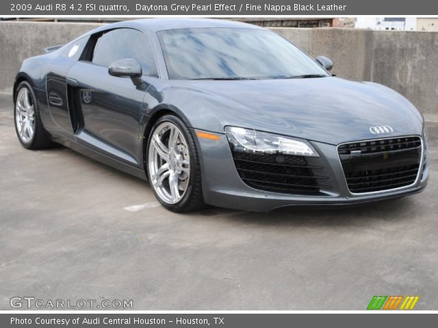 2009 Audi R8 4.2 FSI quattro in Daytona Grey Pearl Effect
