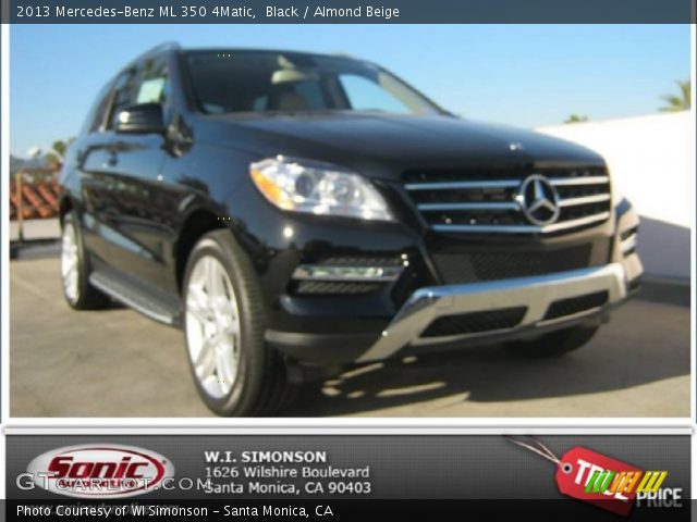 2013 Mercedes-Benz ML 350 4Matic in Black