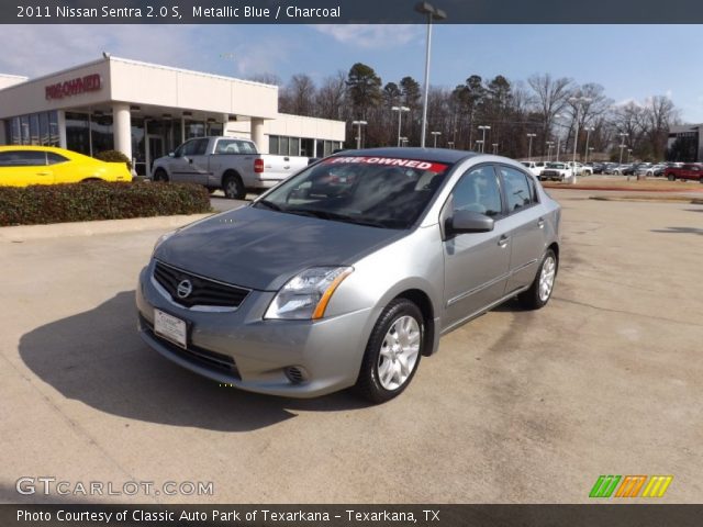 2011 Nissan Sentra 2.0 S in Metallic Blue