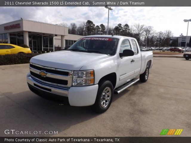 2011 Chevrolet Silverado 1500 LS Extended Cab in Summit White