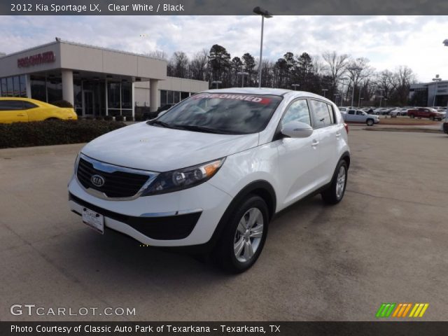 2012 Kia Sportage LX in Clear White