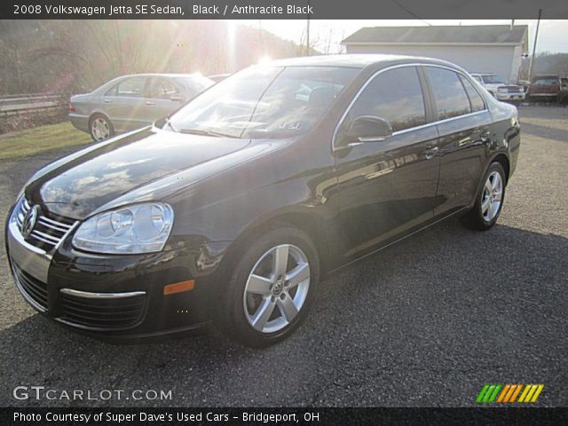 2008 Volkswagen Jetta SE Sedan in Black