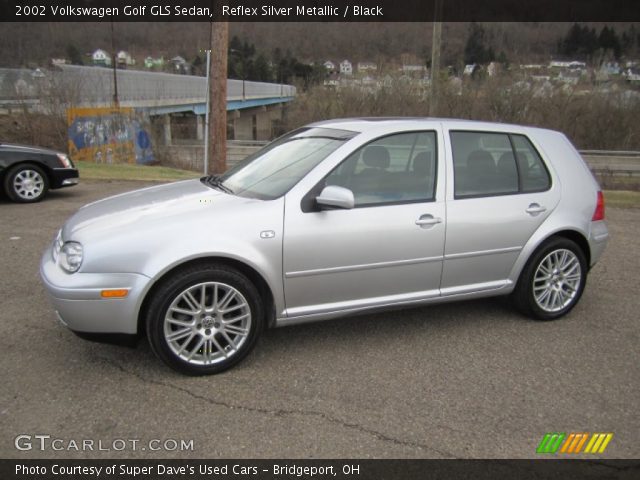 2002 Volkswagen Golf GLS Sedan in Reflex Silver Metallic