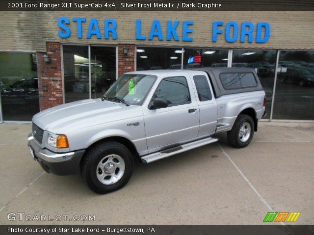2001 Ford Ranger XLT SuperCab 4x4 in Silver Frost Metallic