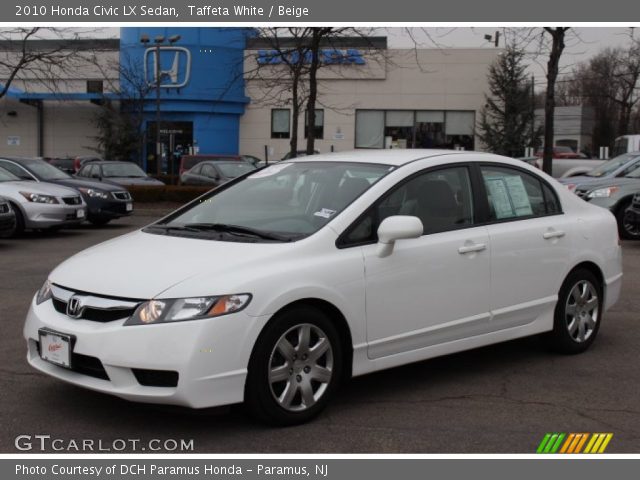 2010 Honda Civic LX Sedan in Taffeta White