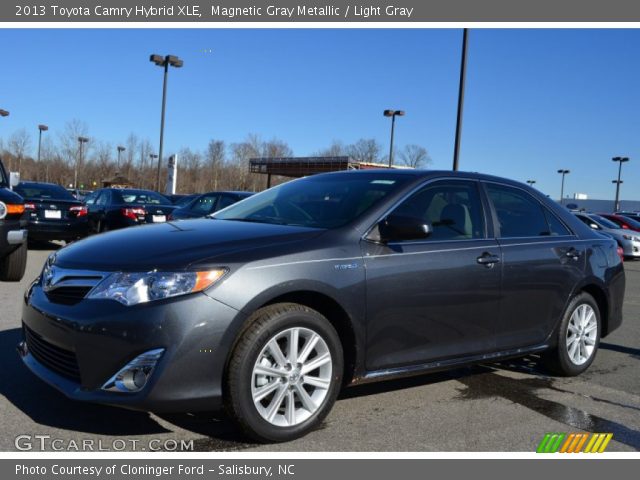 2013 Toyota Camry Hybrid XLE in Magnetic Gray Metallic