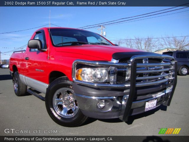 2002 Dodge Ram 1500 ST Regular Cab in Flame Red