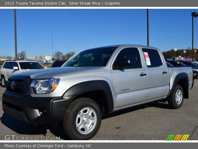 2013 Toyota Tacoma Double Cab in Silver Streak Mica