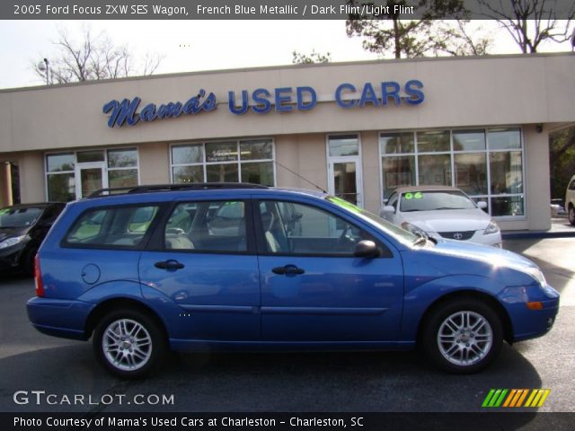 French Blue Metallic 2005 Ford Focus Zxw Ses Wagon Dark