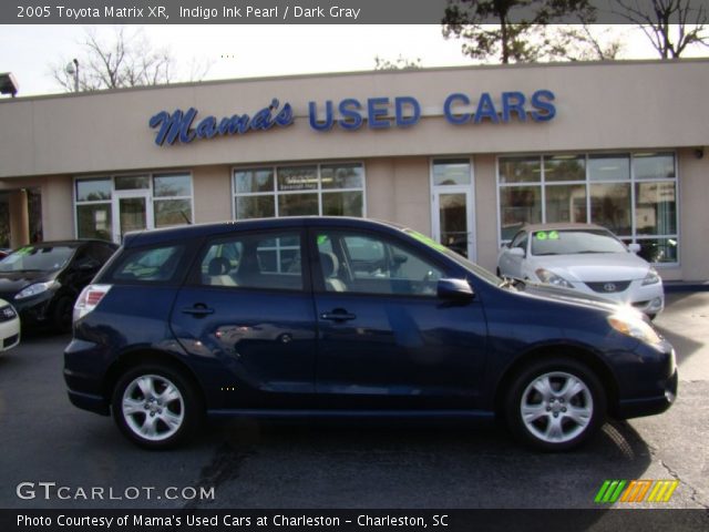 2005 Toyota Matrix XR in Indigo Ink Pearl