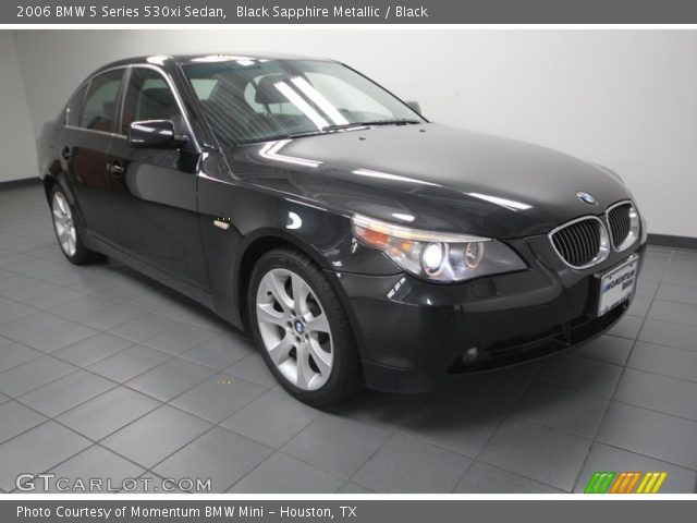 2006 BMW 5 Series 530xi Sedan in Black Sapphire Metallic