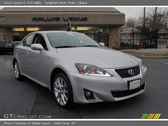 2012 Lexus IS 250 AWD in Tungsten Silver Pearl