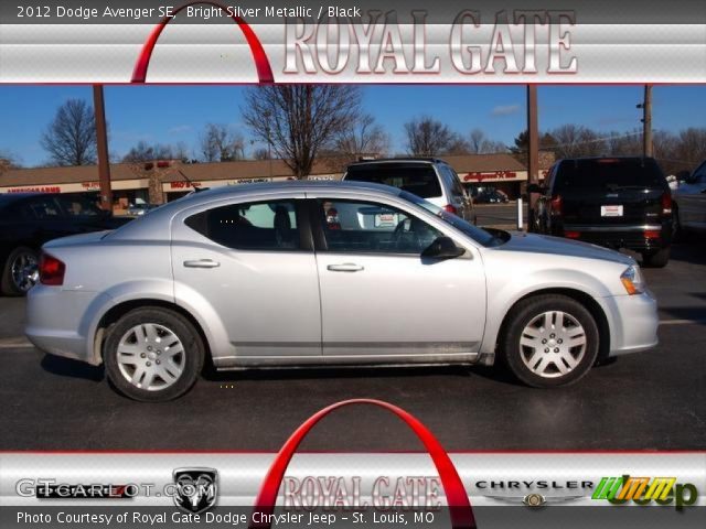 2012 Dodge Avenger SE in Bright Silver Metallic