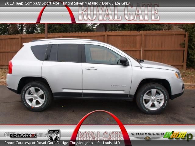 2013 Jeep Compass Sport 4x4 in Bright Silver Metallic