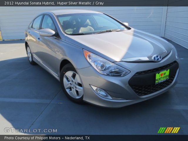 2012 Hyundai Sonata Hybrid in Hyper Silver Metallic