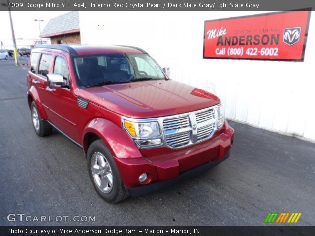 2009 Dodge Nitro SLT 4x4 in Inferno Red Crystal Pearl