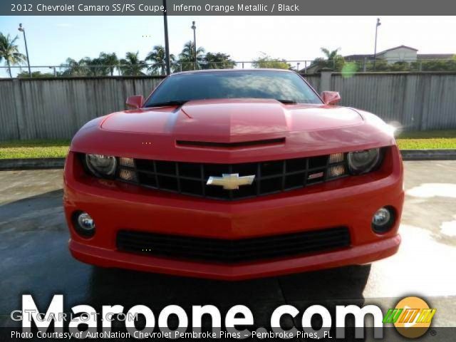 2012 Chevrolet Camaro SS/RS Coupe in Inferno Orange Metallic