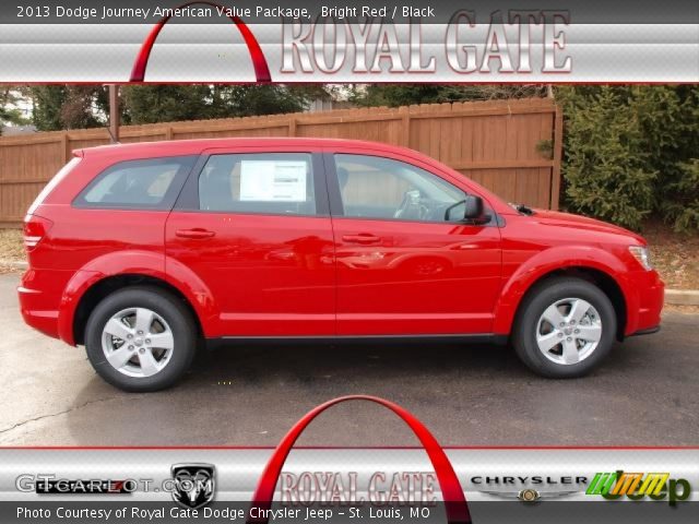2013 Dodge Journey American Value Package in Bright Red