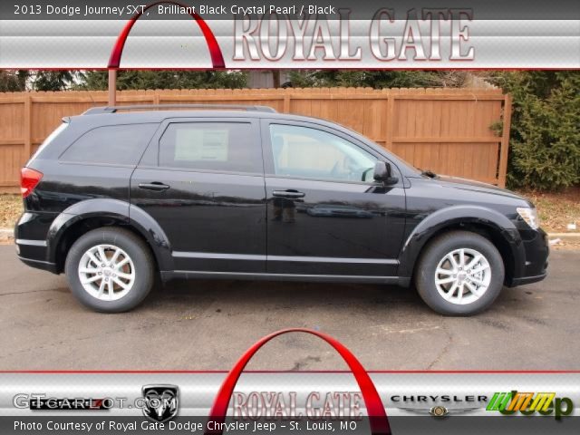 2013 Dodge Journey SXT in Brilliant Black Crystal Pearl